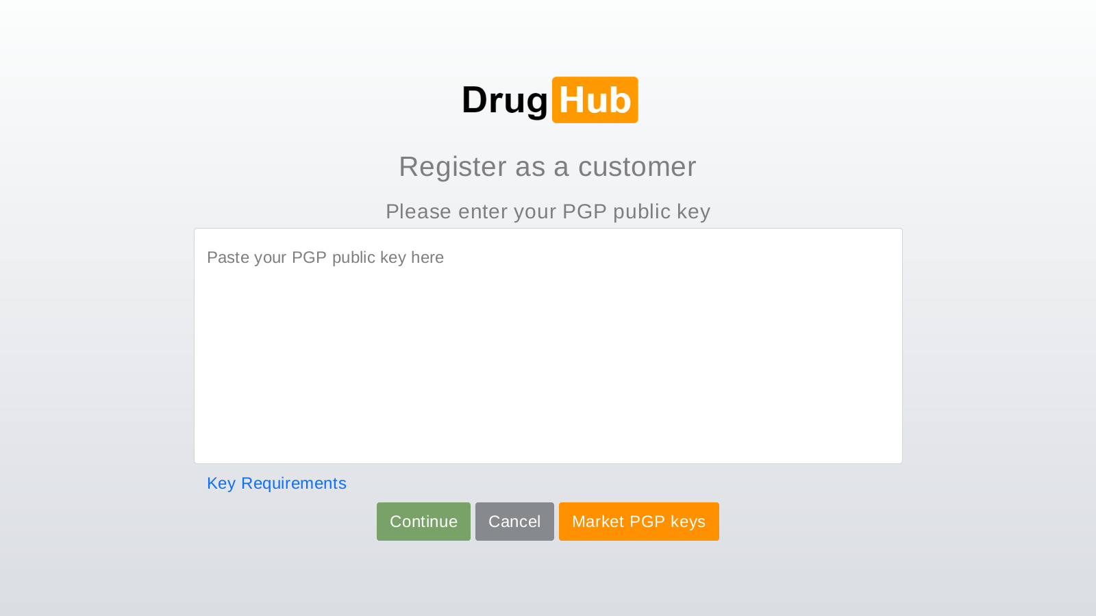 Account Registration Page Protocol